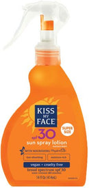 Kiss My Face Sun Spray Lotion Sunscreen Super Size SPF 30 14 fl oz
