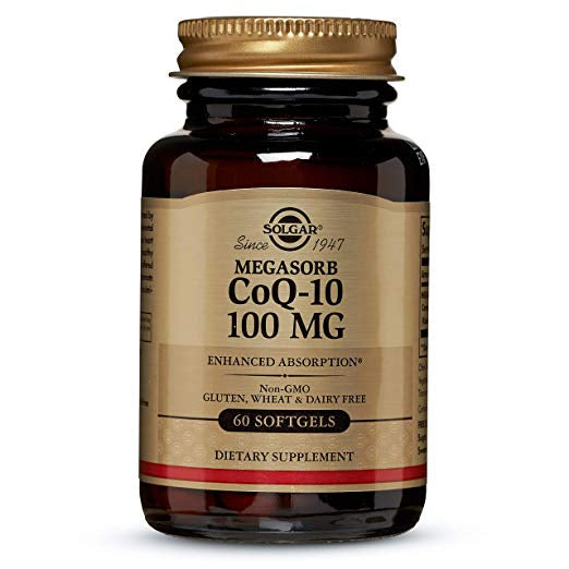 Solgar Megasorb CoQ-10 100 mg 60 Softgels