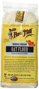 Bob's Red Mill Whole Grain Oat Flour 22 oz