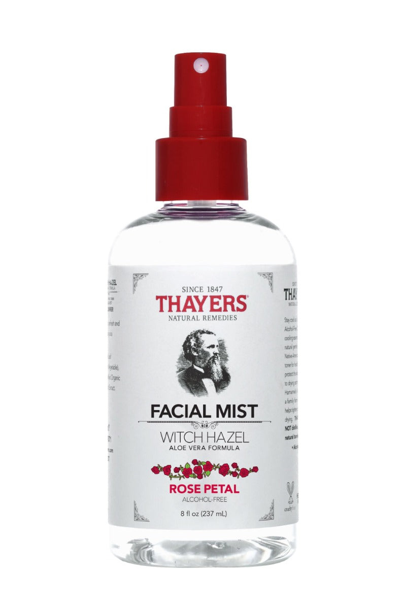 Thayers Witch Hazel Toner Facial Mist Rose Petal 8 fl oz