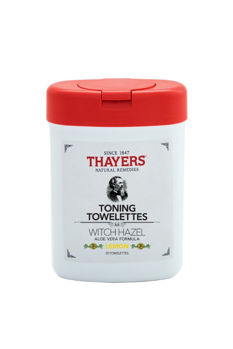 Thayers Witch Hazel Toning Towelettes Lemon 30 Towelettes