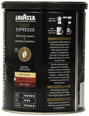 LAVAZZA Caffe Espresso 100% Premium Arabica Ground Cofffee 8 oz