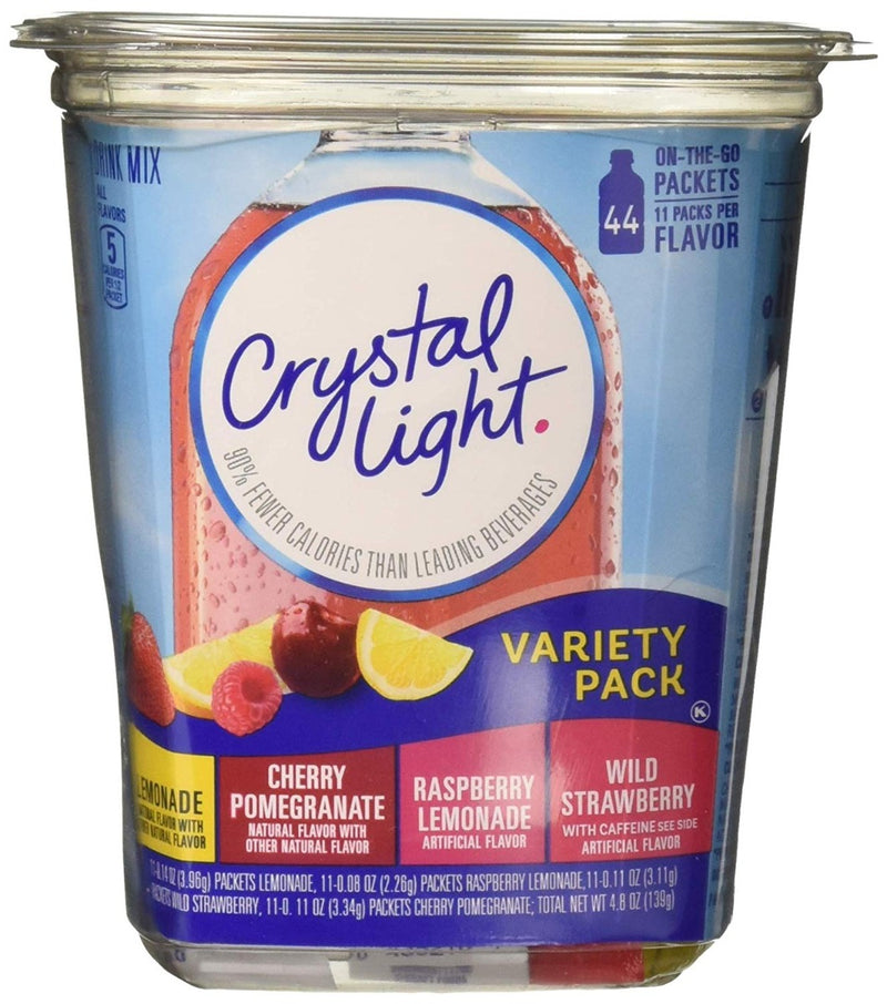 Crystal Light Crystal Light Variety Pack   44 Packets