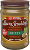 Laura Scudder Old Fashioned Peanut Butter Nutty 16 oz