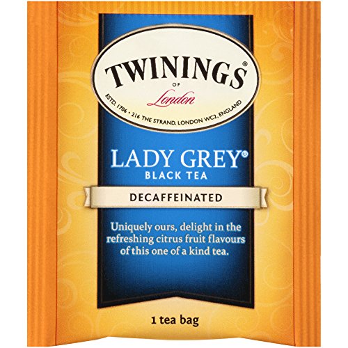 Twinings Lady Grey Tea Decaffeinated 20 Tea Bags