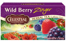 Celestial Seasonings Herbal Tea Wild Berry Zinger 20 Tea Bags