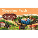Celestial Seasonings Herbal Tea Sleepytime Peach 20 Tea Bags