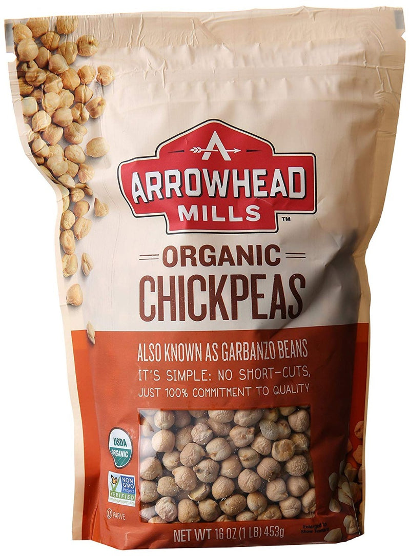 ArrowHead Mills Organic Chickpeas 16 oz