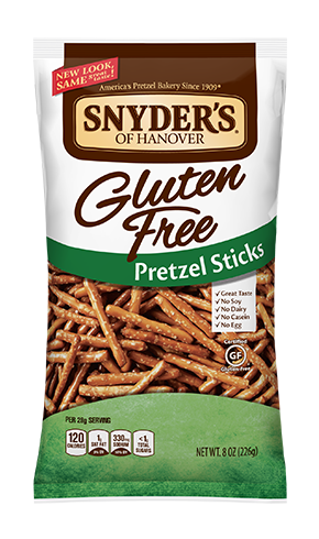 Snyders of Hanover Gluten Free Pretzel Sticks 8 oz