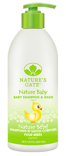 Nature's Gate Soothing Baby Shampoo & Wash 18 fl oz