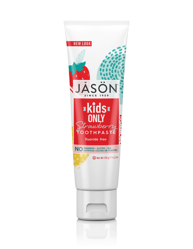 JASON Kids Only! Natural Toothpaste Strawberry 4.2 oz