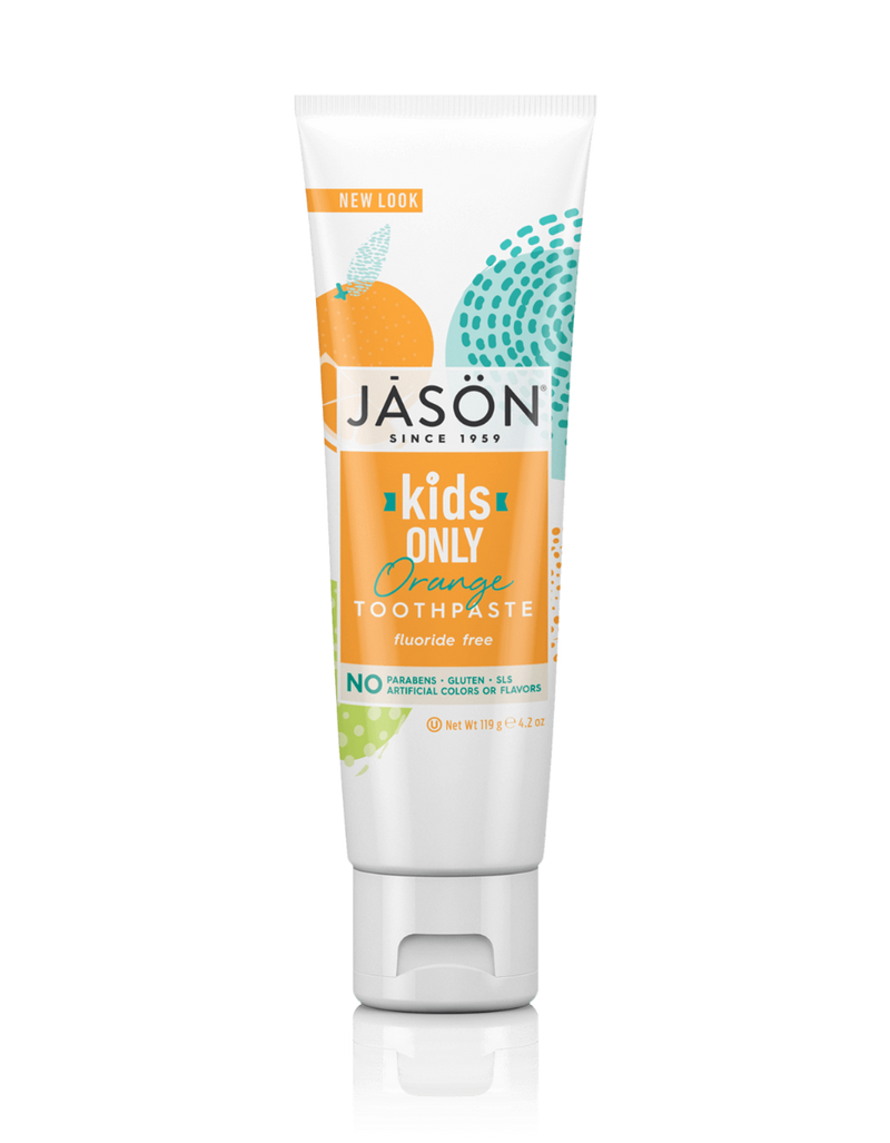 JASON Kids Only Toothpaste Orange 4.2 oz