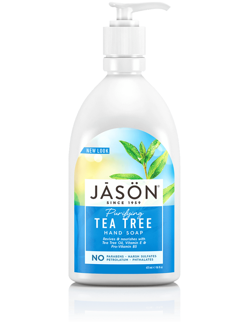 JASON Purifying Tea Tree Pure Natural Hand Soap 16 fl oz