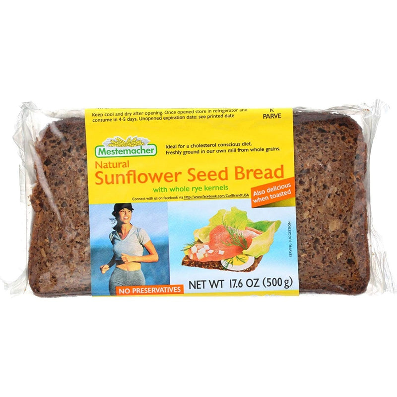 Mestemacher Natural Sunflower Seed Bread 17.6 oz
