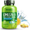 Naturelo Omega-3 Triglyceride Fish Oil 1,100 mg 120 Softgels