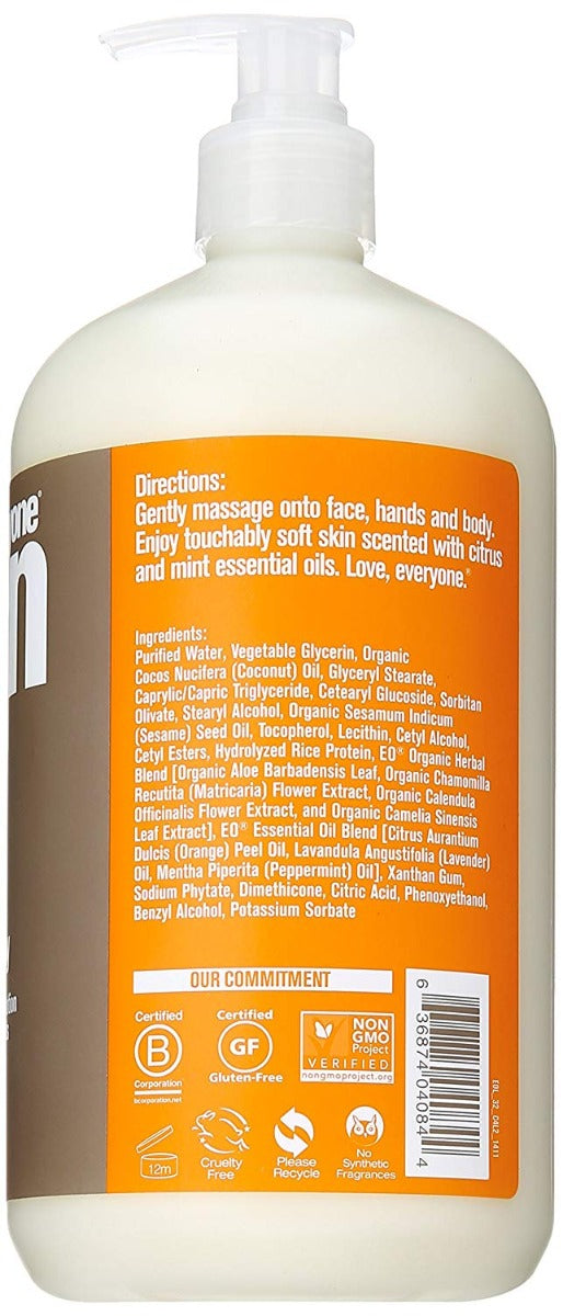 EO Products Everyone 3 in 1 Citrus & Mint Lotion 32 fl oz