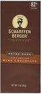 Scharffen Berger 82% Extra Dark Chocolate Bar 3 oz