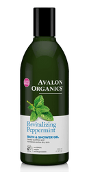 Avalon Organics Bath & Shower Gel Peppermint 12 fl oz
