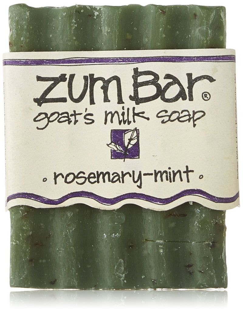 Indigo Wild Zum Bar Goat's Milk Soap Rosemary-Mint 3 oz
