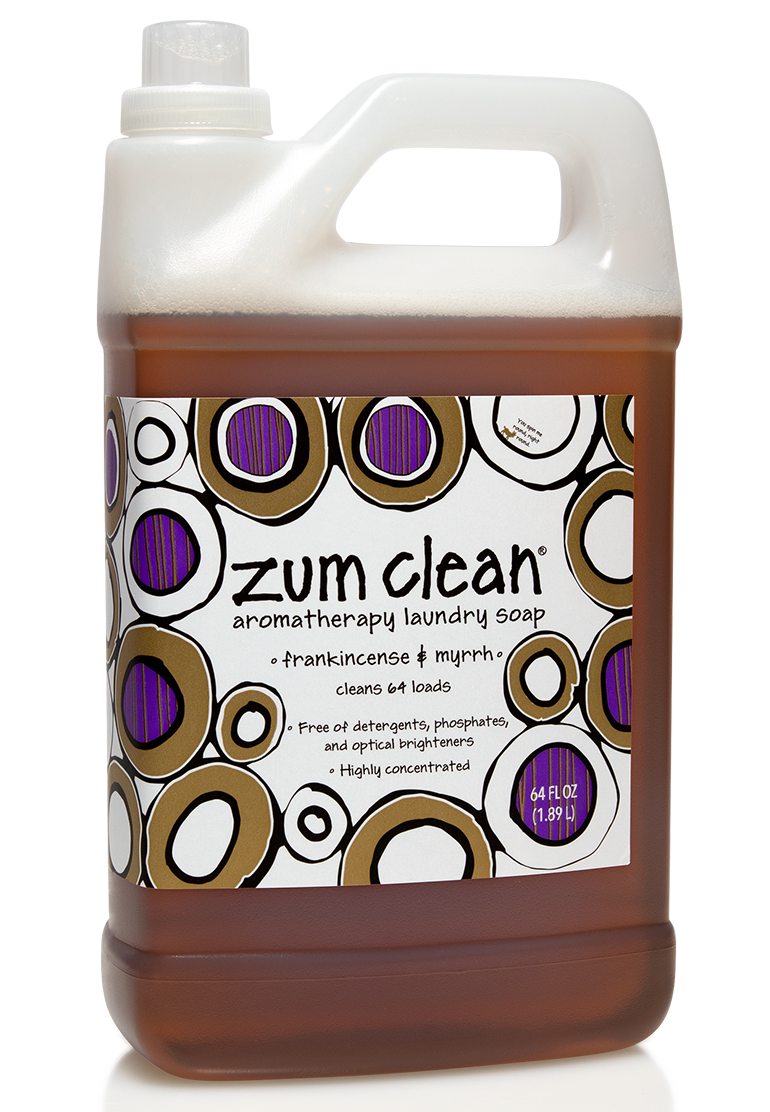 Indigo Wild Zum Clean Aromatherapy Laundry Soap Frankincense Myrrh 64 fl oz