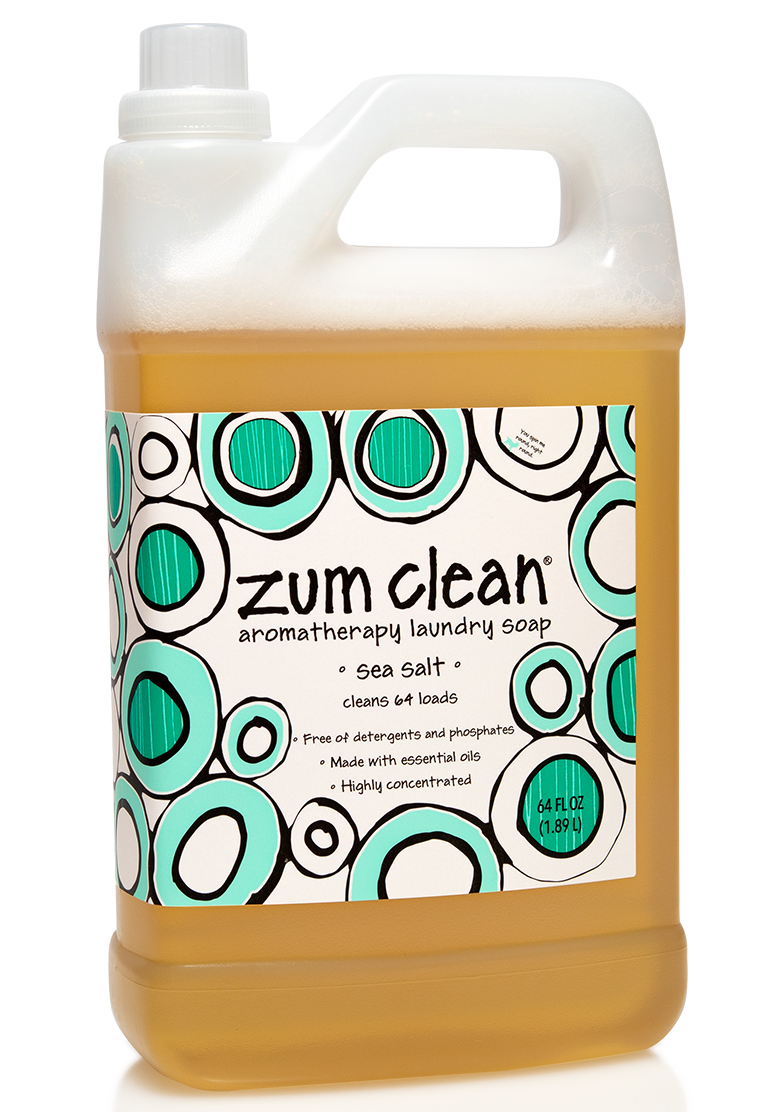 Indigo Wild Zum Clean Aromatherapy Laundry Soap Sea Salt 64 fl oz