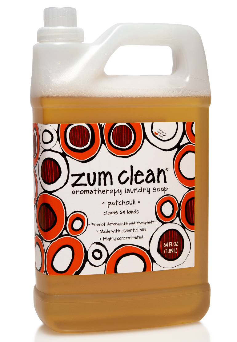 Indigo Wild Zum Clean Aromatherapy Laundry Soap Patchouli 64 fl oz