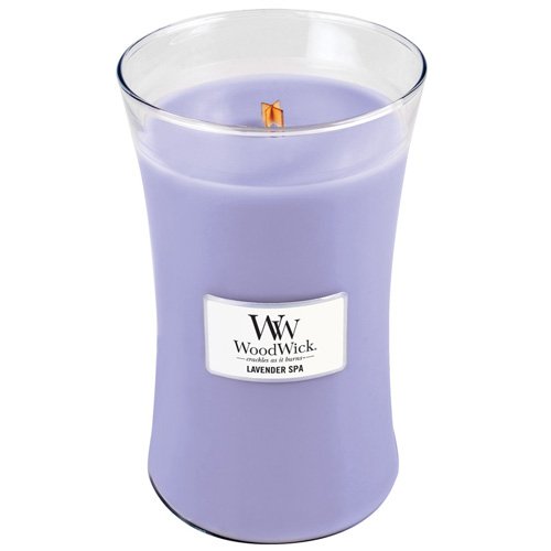 WoodWick Large Jar Candle Lavender Spa 21.5 oz