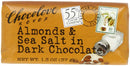 CHOCOLOVE Almonds & Sea Salt in Dark Chocolate Bar 1.3 oz