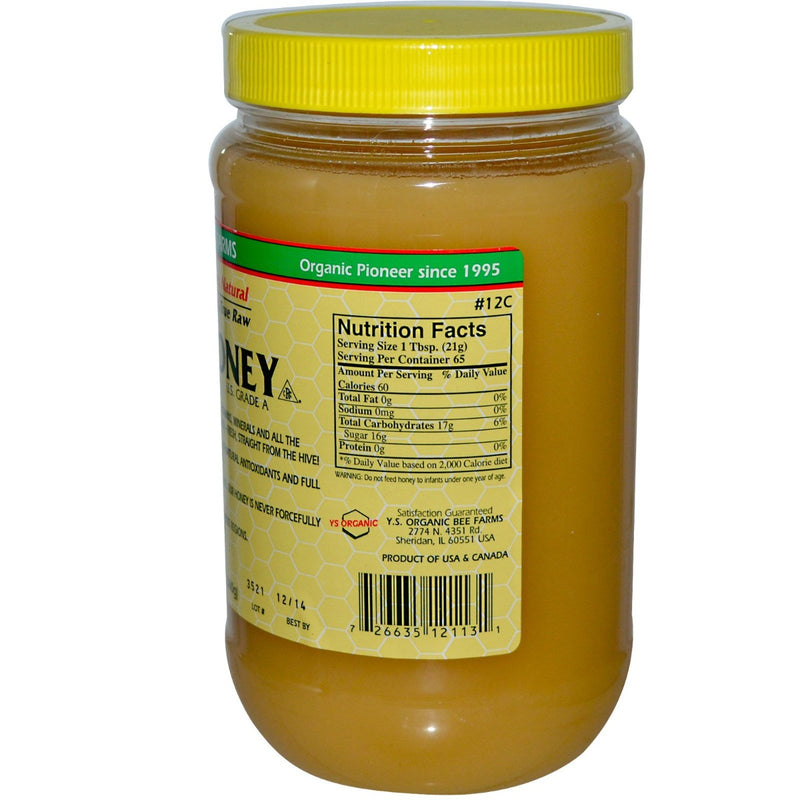 Y.S. Eco Bee Farms Raw Honey 3 lb