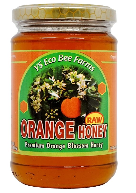 Y.S Eco Bee Farms Orange Raw Honey 13.5 oz