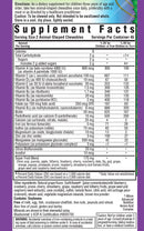 Bluebonnet Nutrition Rainforest Animalz Multiple Grape Flavor 90 Chewables