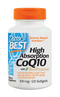 Doctor's Best HIgh Absorption CoQ10 with BioPerine 100 mg 120 Softgels