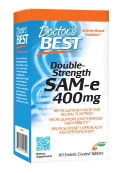 Doctor's Best Double Strength SAM-e 400 mg 60 Tablets