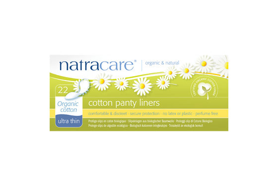 NatraCare Cotton Panty Liners Ultra Thin 22 Liners