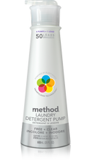 Method 8X Laundry Detergent Pump  Free + Clear 50 Loads 20 fl oz