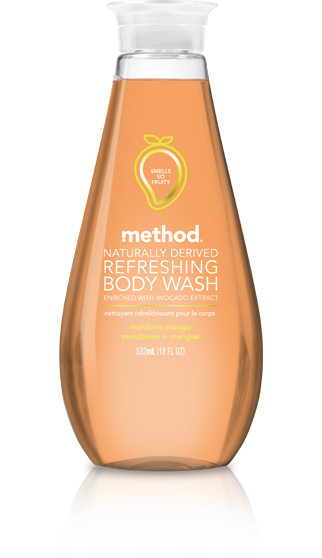 Method Refreshing Body Wash Mandarin Mango 18 fl oz