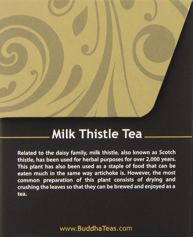 Buddha Teas Milk Thistle Tea 18 Tea Bags