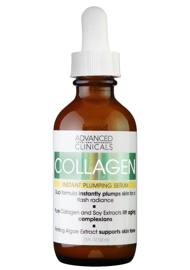 Advanced Clinicals Collagen Serum Instant Plumping 1.75 fl oz