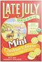 LATE JULY Mini Cheddar Cheese 5 oz
