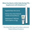 Fairhaven Health BabyDance Fertility Lubricant 6 Tubes