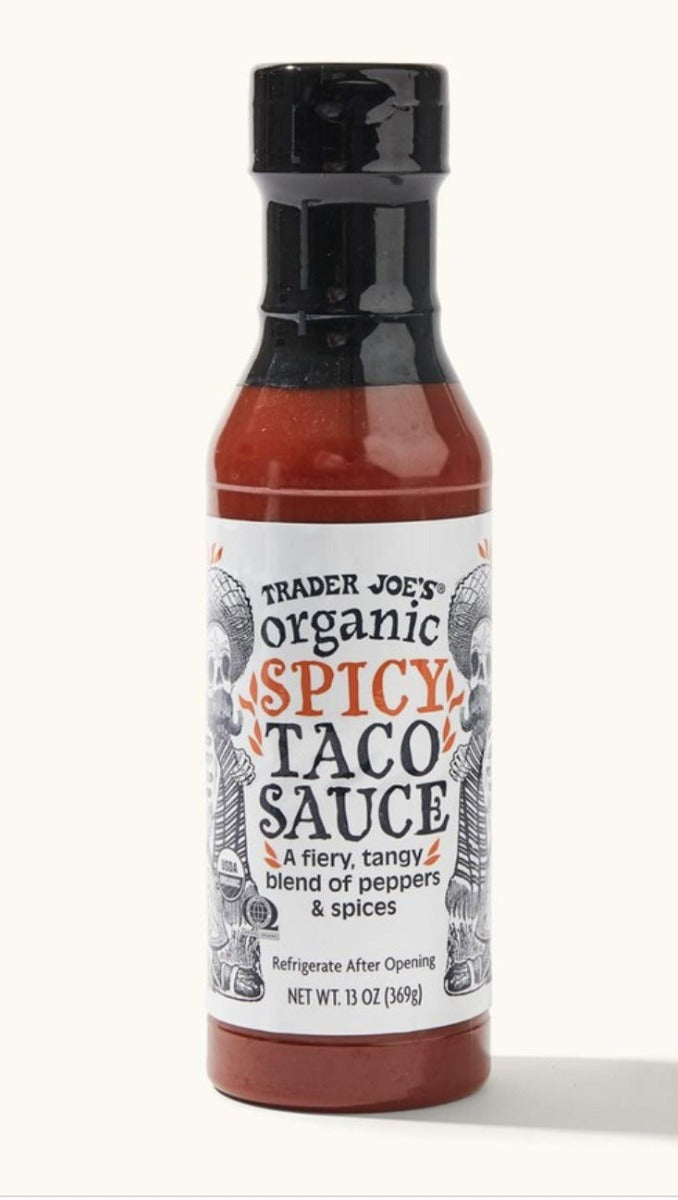 Trader Joe's Organic Spicy Taco Sauce 13 oz