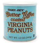 Trader Joe's Butter Toffee Coated Virginia Peanuts 12 oz