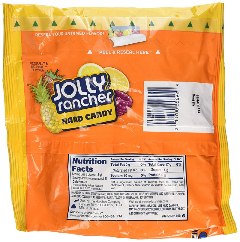 Jolly Rancher Hard Candy Fruity Bash 13 oz