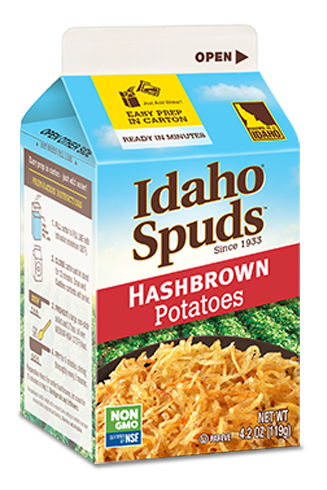 Idaho Spuds Hashbrown Potatoes 4.2 oz
