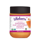 Wholesome Organic Raw Unfiltered Honey 16 oz