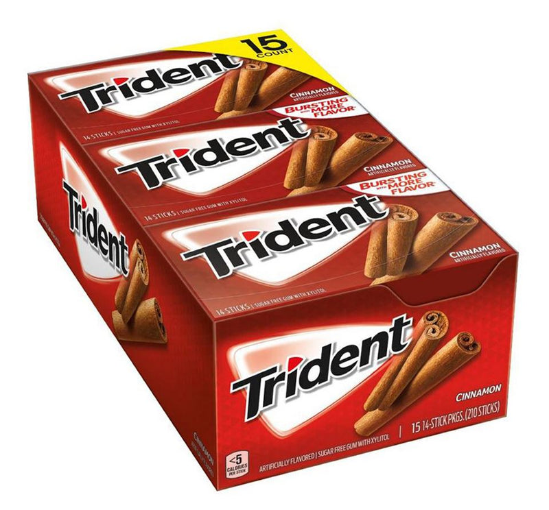 Mondelez International Trident, Cinnamon 15 Count
