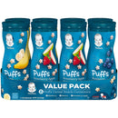 Gerber 8 Puffs Cereal Snack Containers   8 Containers