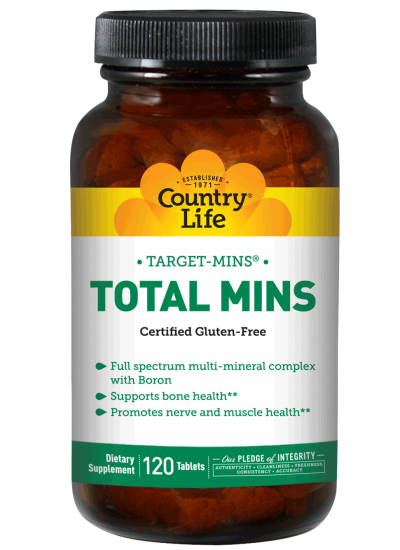 Country Life Total Mins 120 Tablets