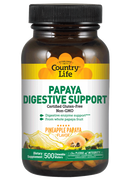 Country Life Papaya Digestive Support 500 Chewable Wafers