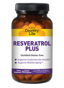 Country Life Resveratrol Plus 60 Veg Capsules